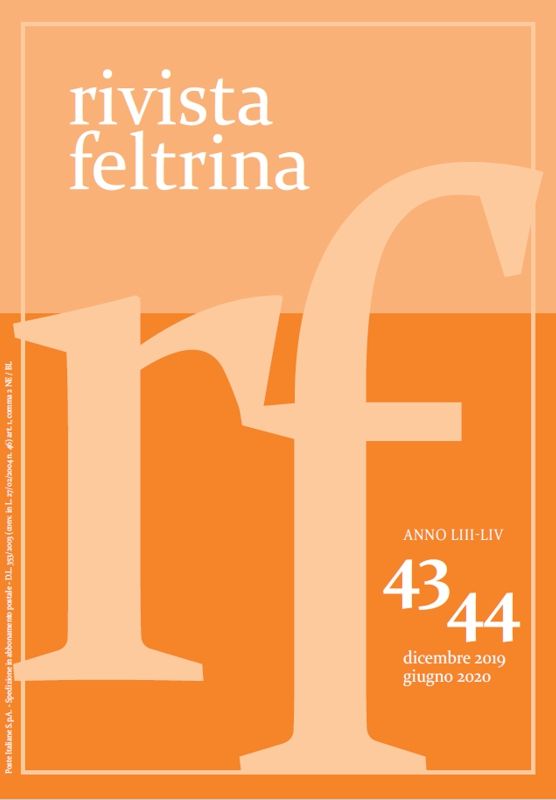 Rivista Feltrina - Sommario