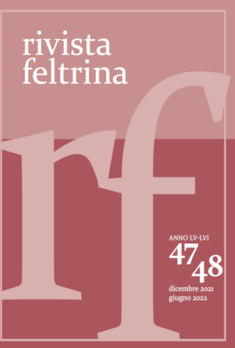 Rivista Feltrina - Sommario